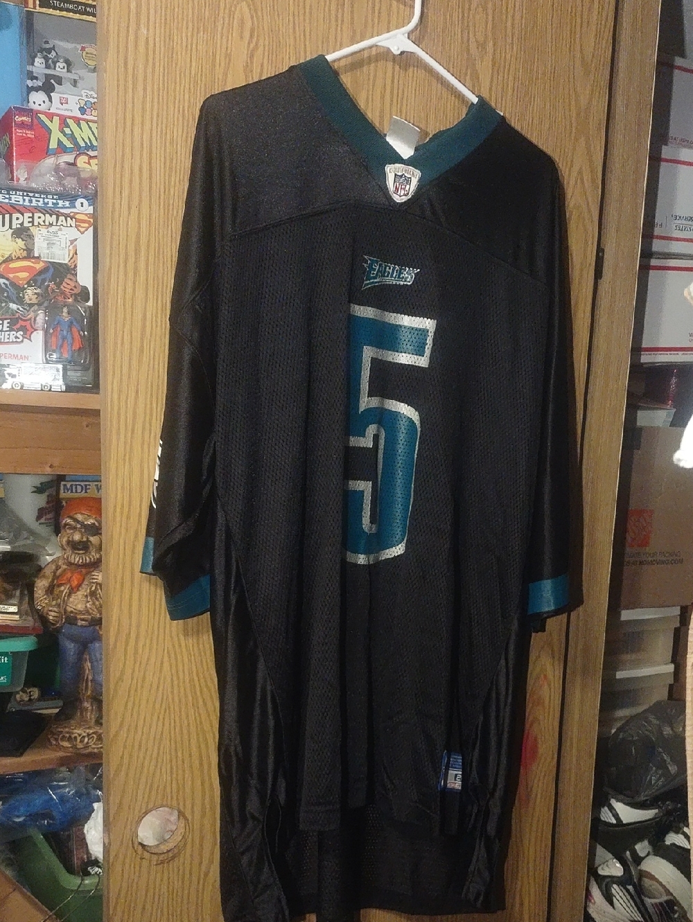 Vintage Reebok Philadelphia Eagles Donovan McNabb alternate black jersey